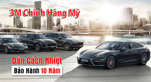 PHIM CÁCH NHIỆT 3M MỸ  bảo hành vĩnh viễn